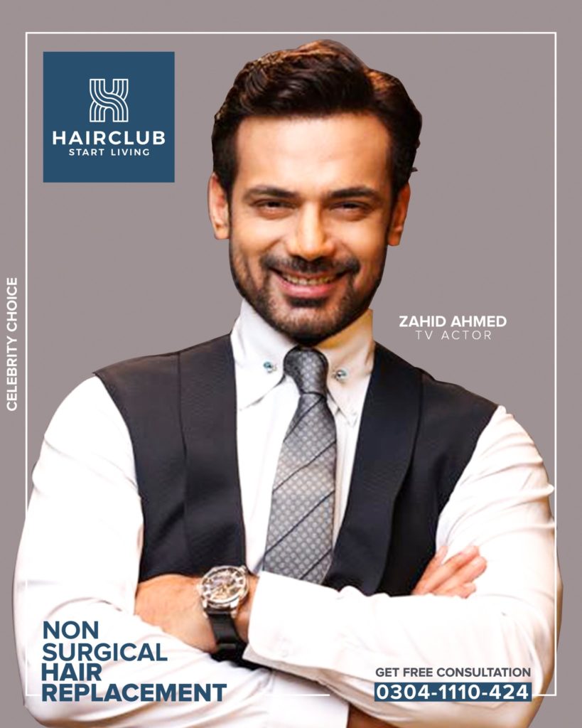 Zahid Ahmed hair transplant in Islamabad